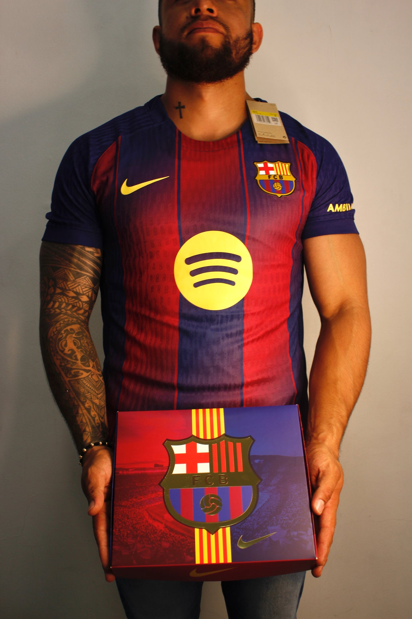 CAMISETA BARCELONA 2025-2026 EN CAJA