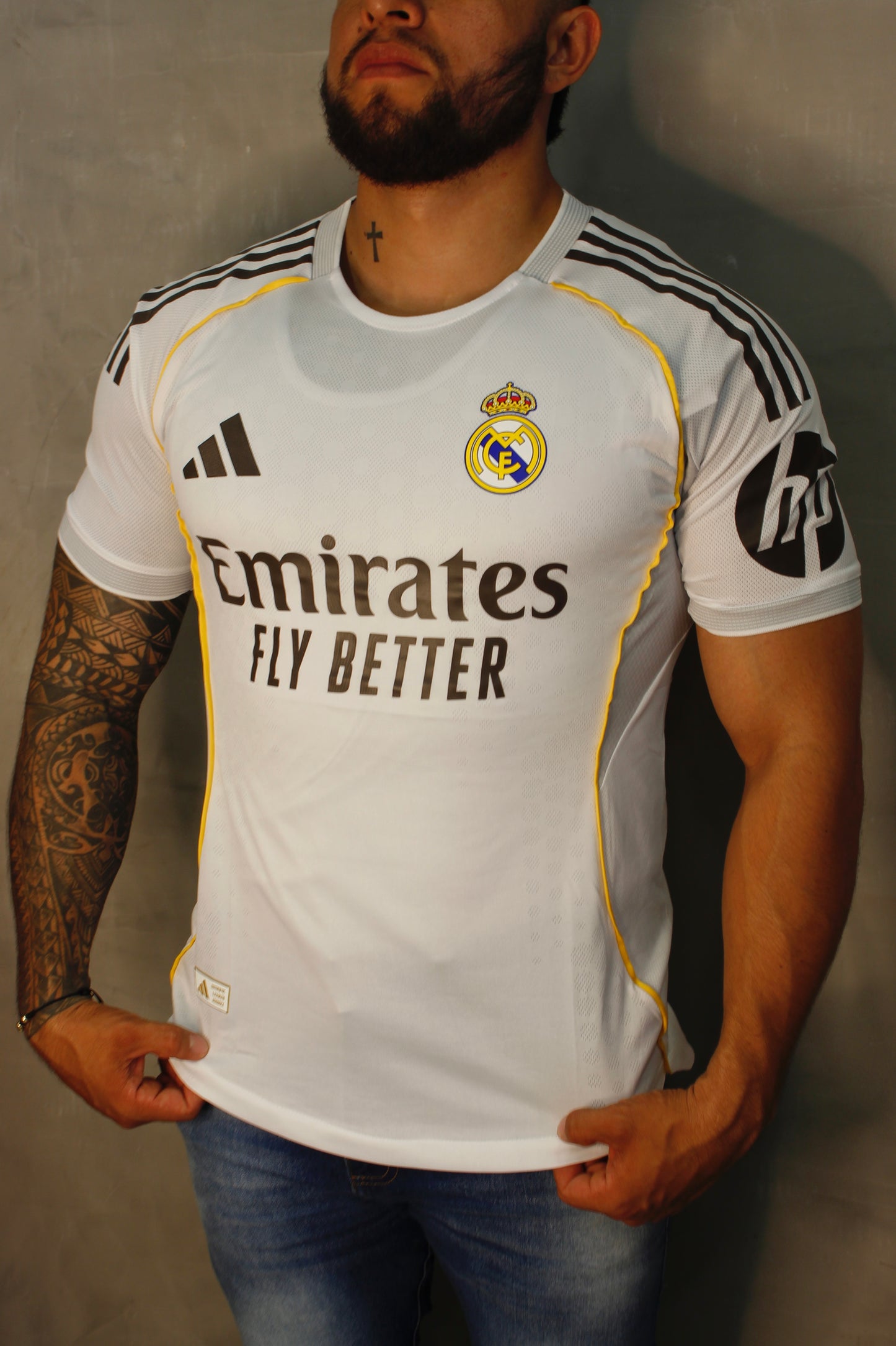 CAMISETA MADRID BLANCA VERSION JUGADOR