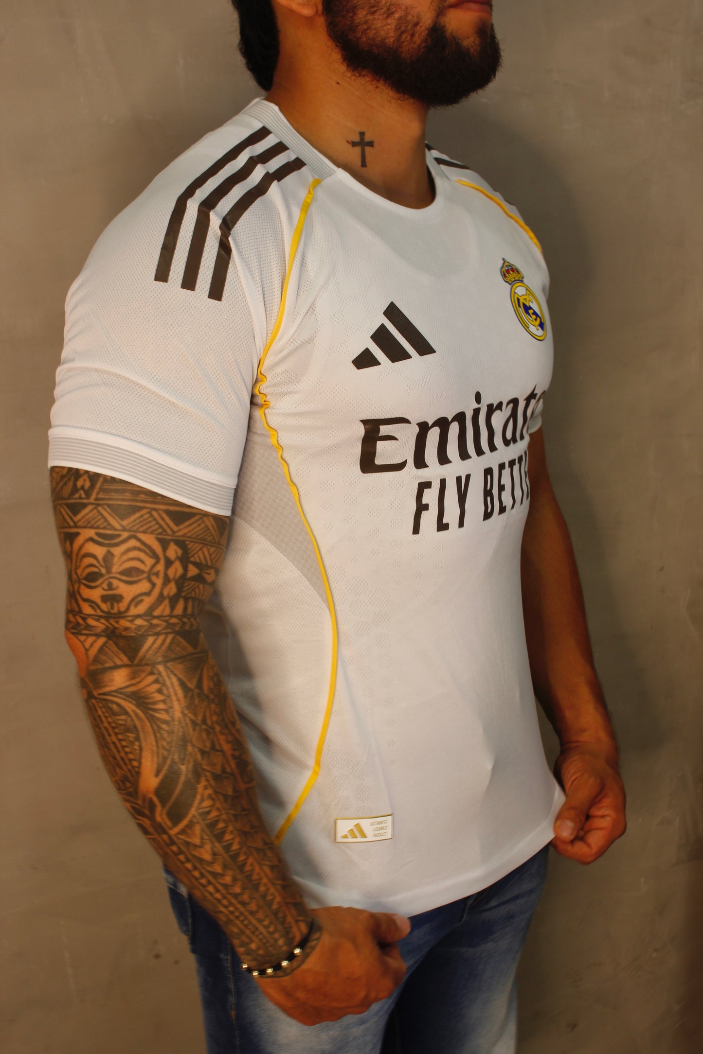 CAMISETA MADRID BLANCA VERSION JUGADOR