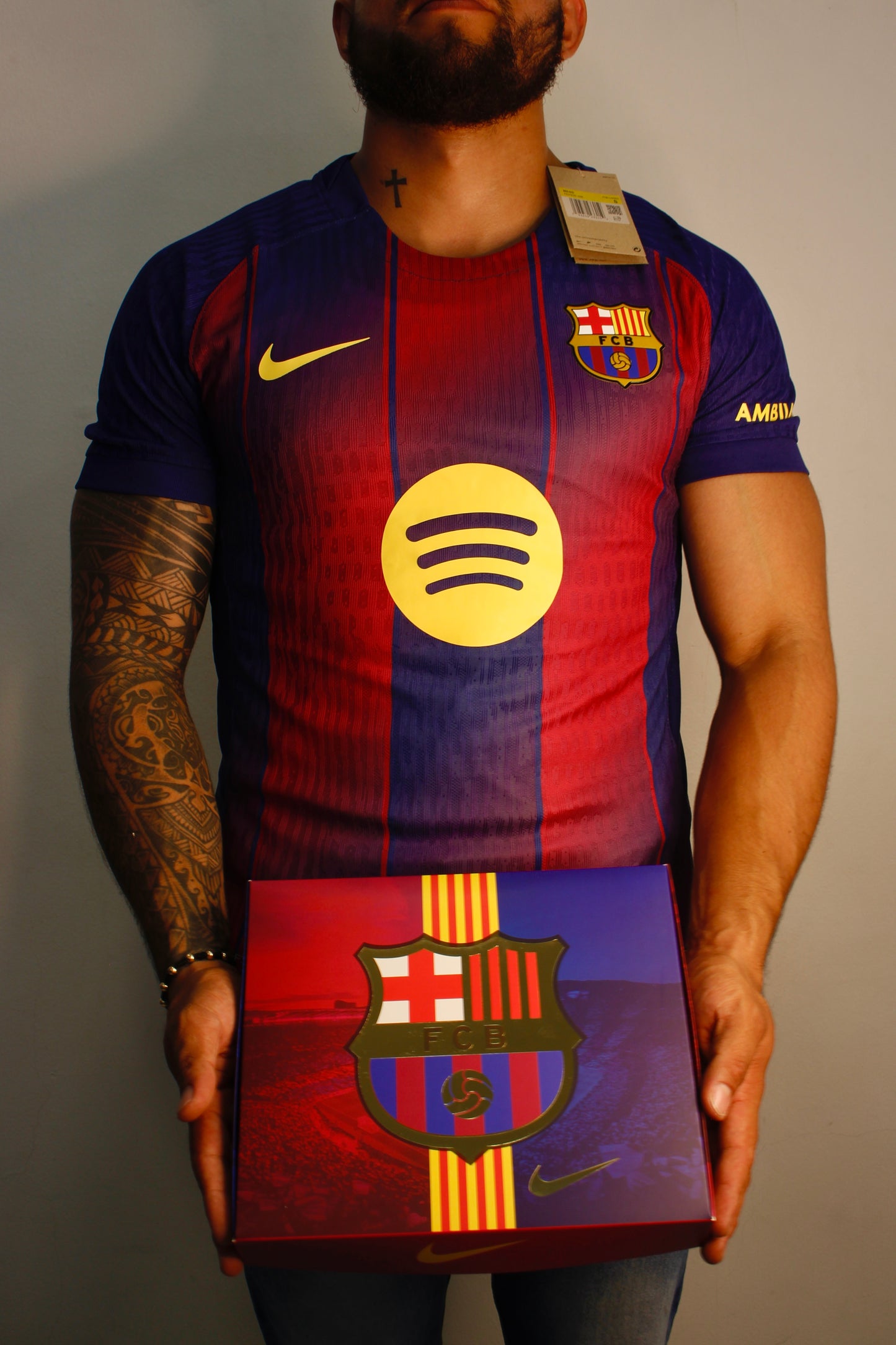 CAMISETA BARCELONA 2025-2026 EN CAJA