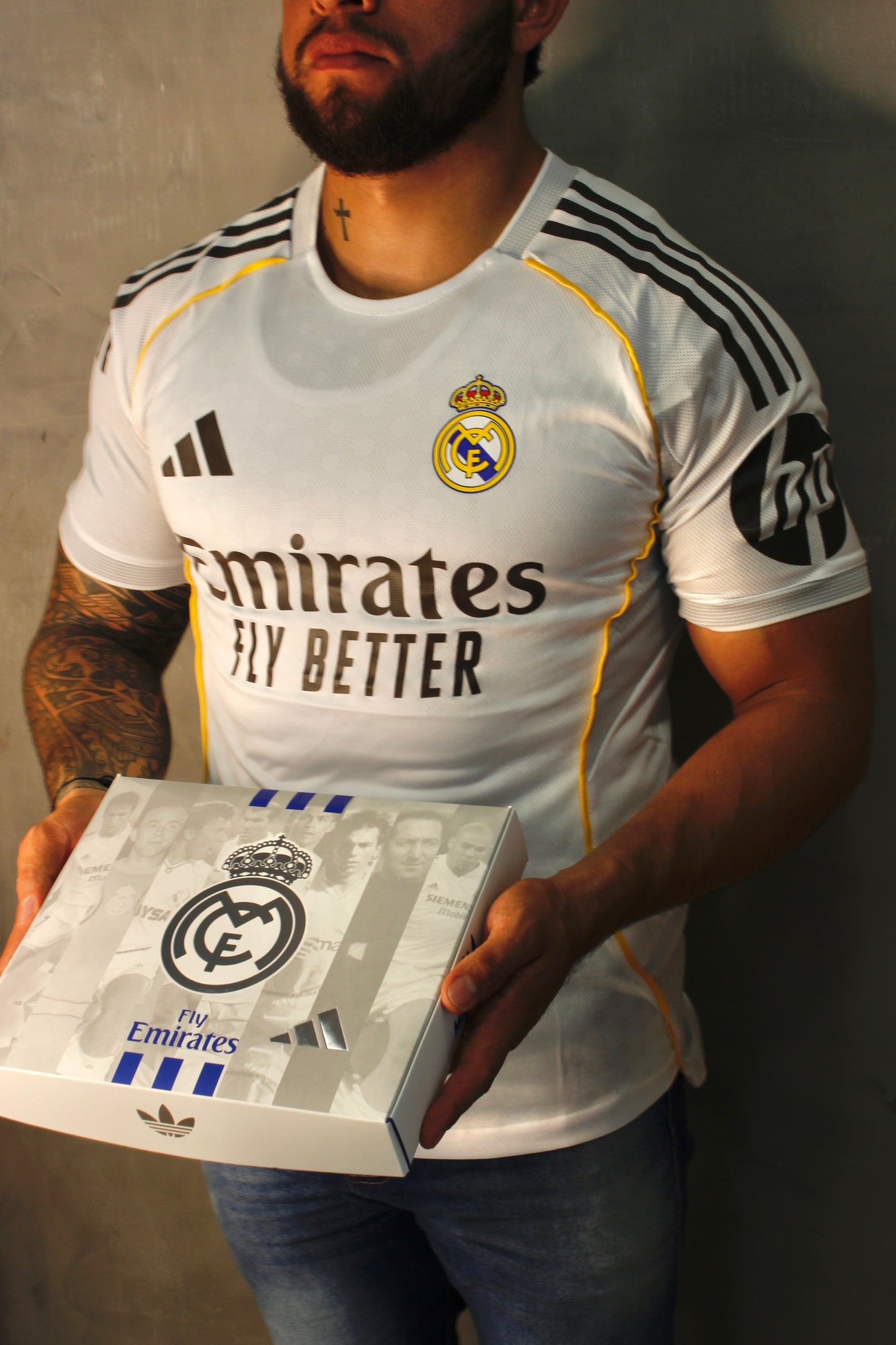 CAMISETA MADRID BLANCA VERSION JUGADOR