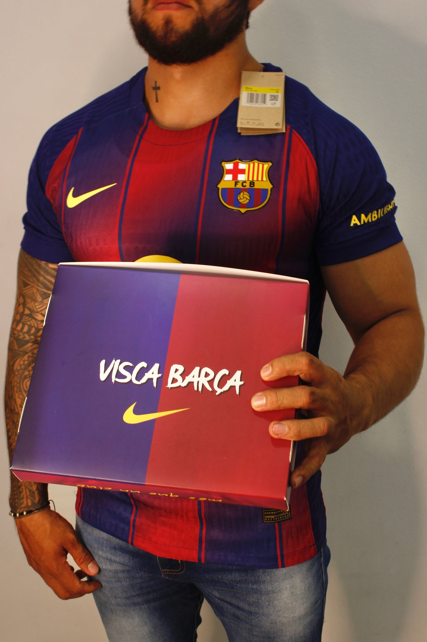 CAMISETA BARCELONA 2025-2026 EN CAJA
