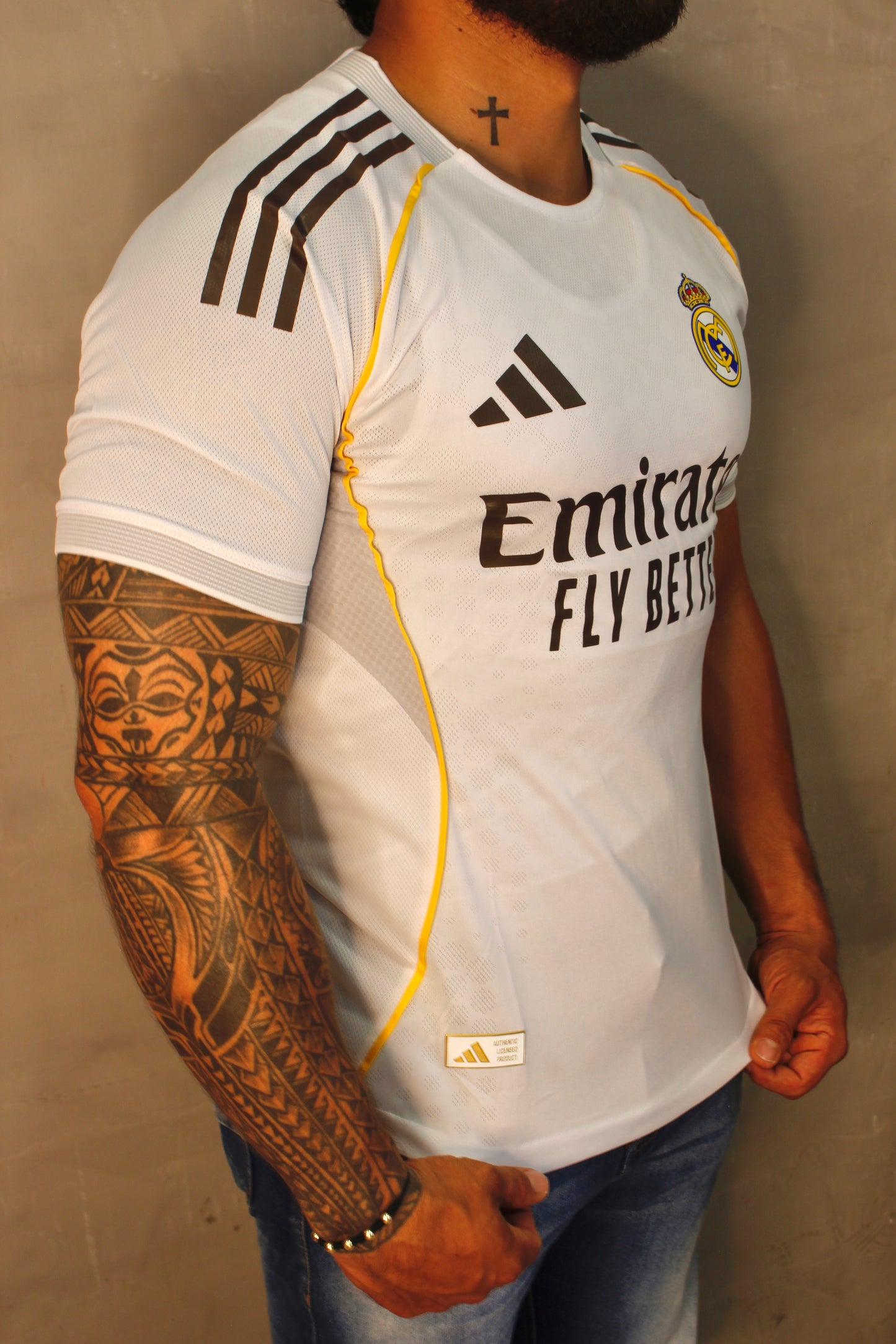 CAMISETA MADRID BLANCA VERSION JUGADOR
