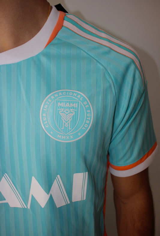 CAMISETA MIAMI AZUL AGUA MARINA JUGADOR