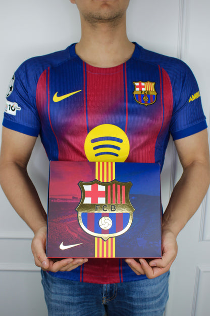 CAMISETA BARCELONA 2025-2026 EN CAJA