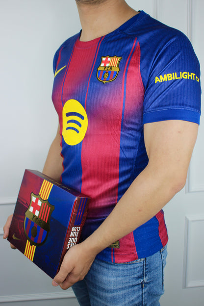 CAMISETA BARCELONA 2025-2026 EN CAJA