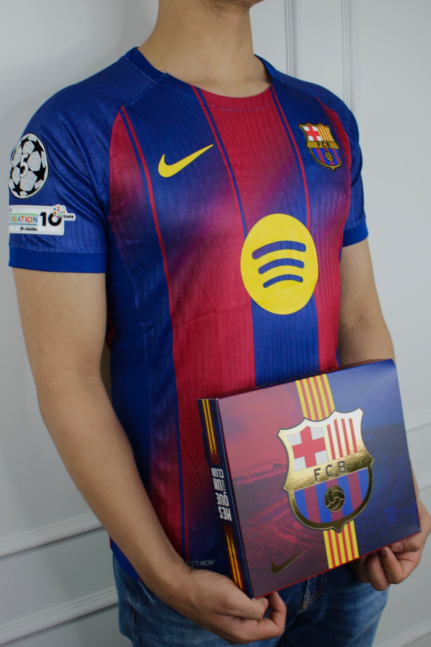 CAMISETA BARCELONA 2025-2026 EN CAJA