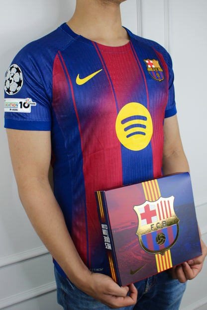 CAMISETA BARCELONA 2025-2026 EN CAJA