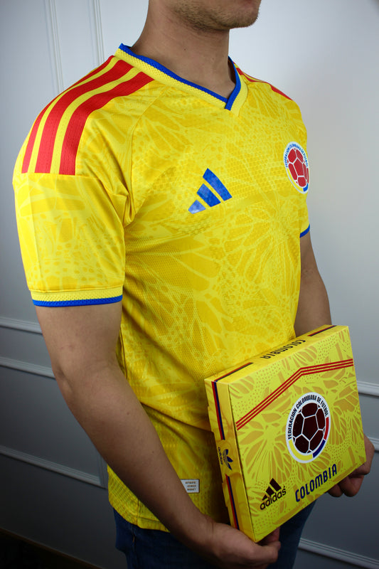 NUEVA CAMISETA SELECCION COLOMBIA VERSION MUNDIAL 2026