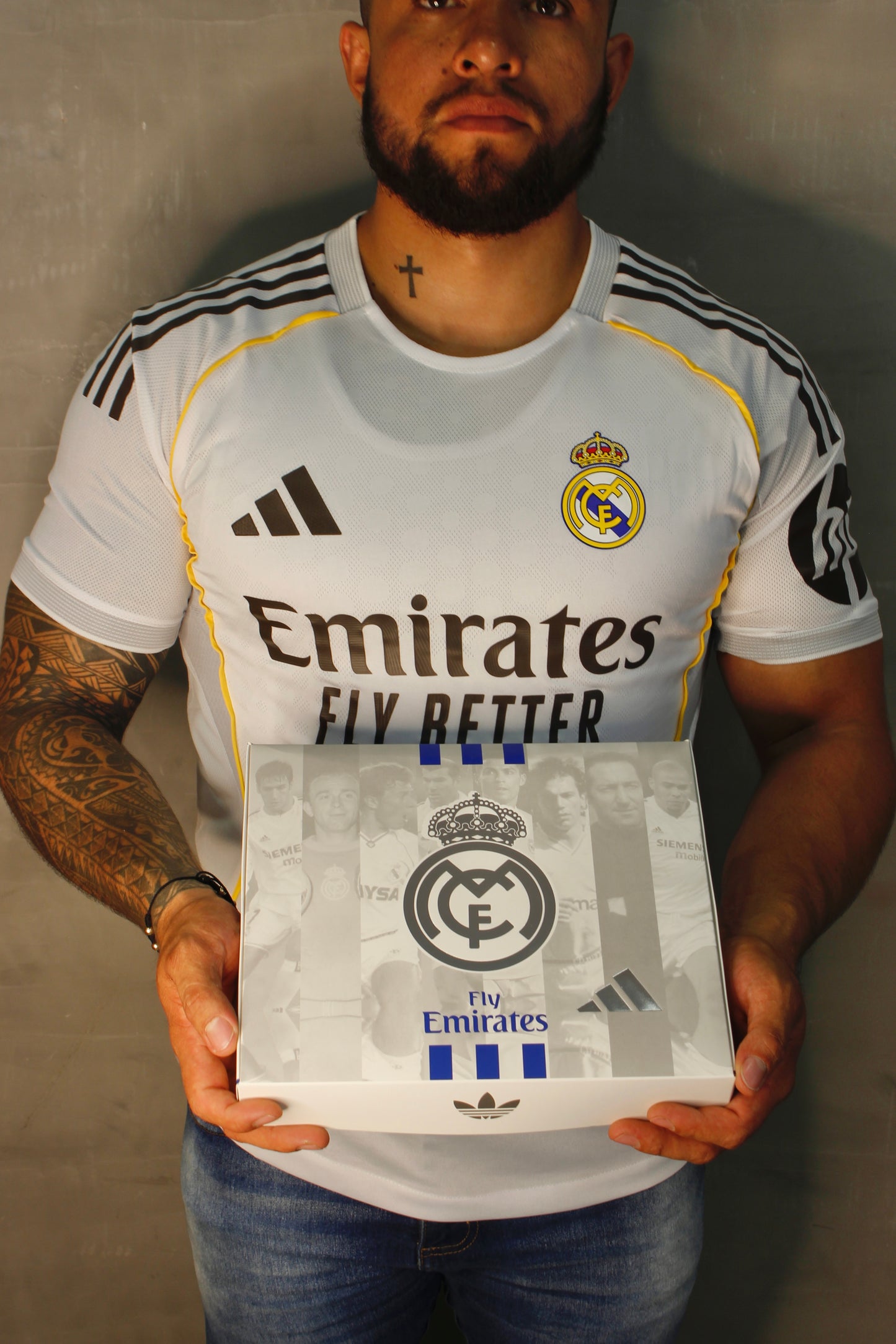 CAMISETA MADRID BLANCA VERSION JUGADOR