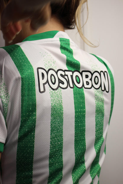 Combo 2x1 Camisetas Atlético Nacional – Verde Limón + Rayas Blanco/Verde